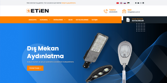 Etien Enerji Grup Web Siteleri Yayında.
