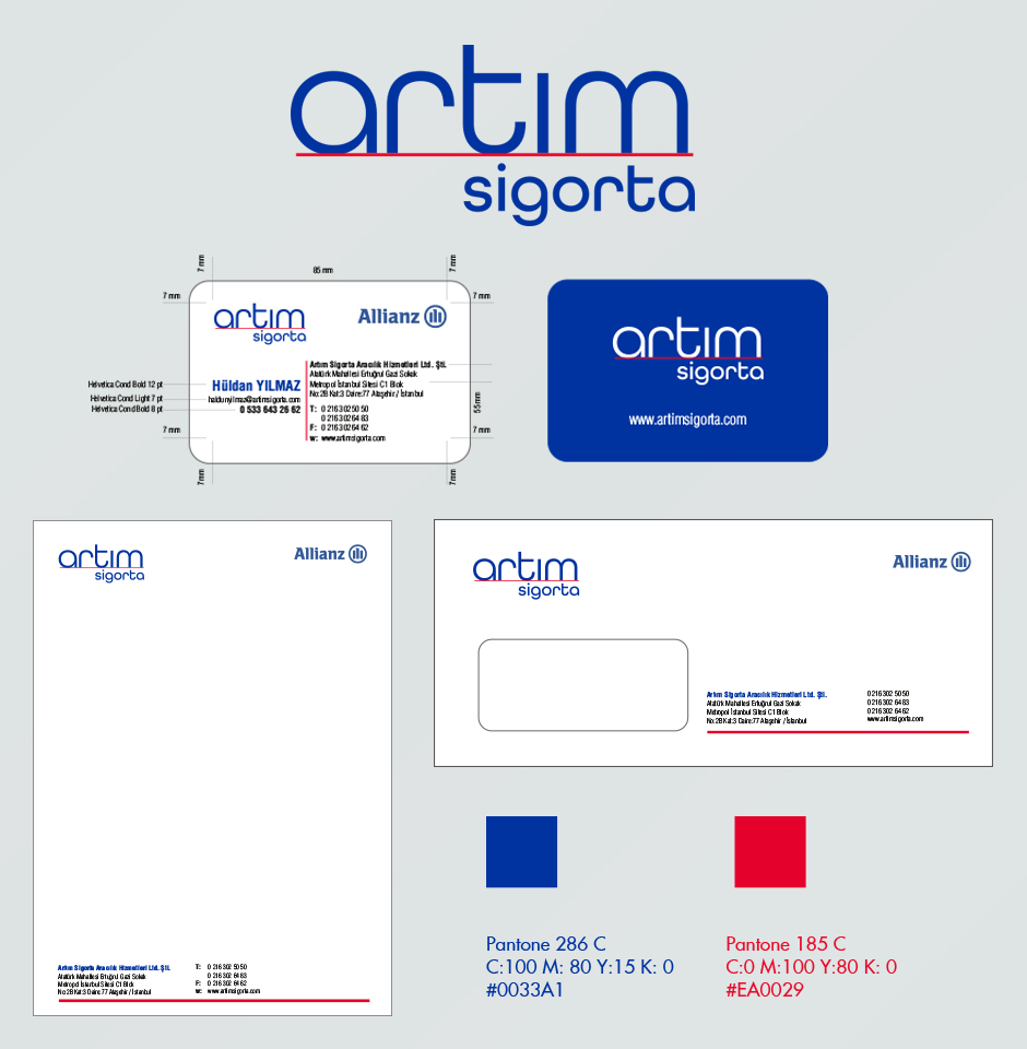 Artım Sigorta Kurumsal Kimlik Tasarımı