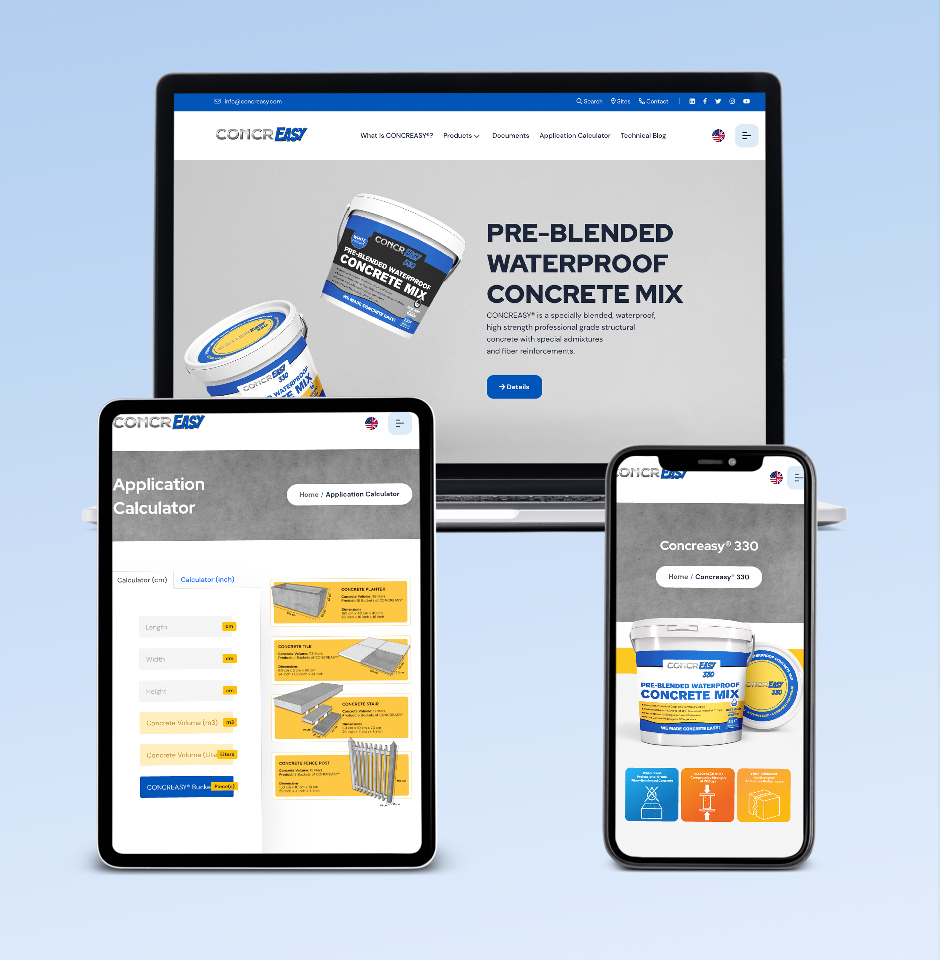 CONCREASY Web Tasarım Projesi