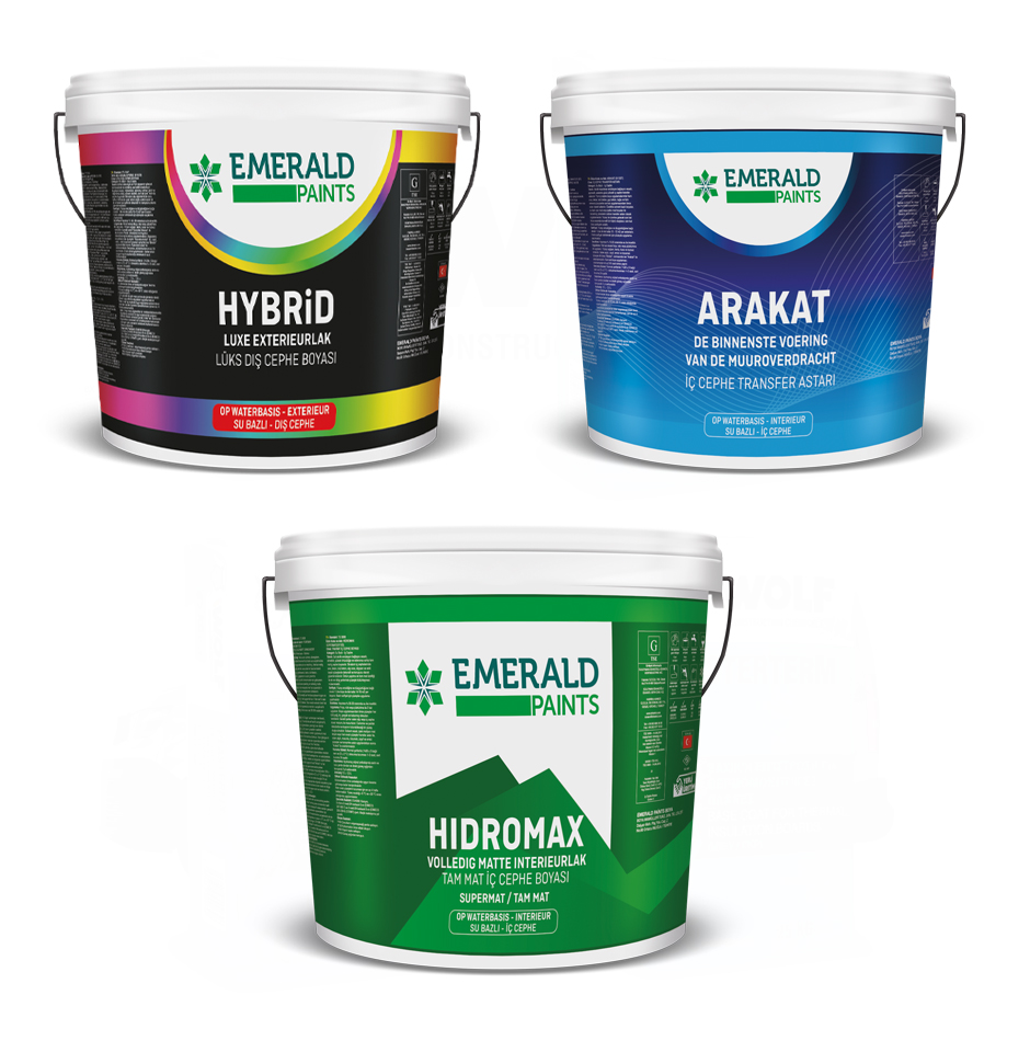 Emerald Paint Ambalaj Tasarımları