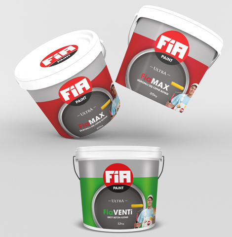 Fia Boya Ambalaj ve Logo Tasarımı