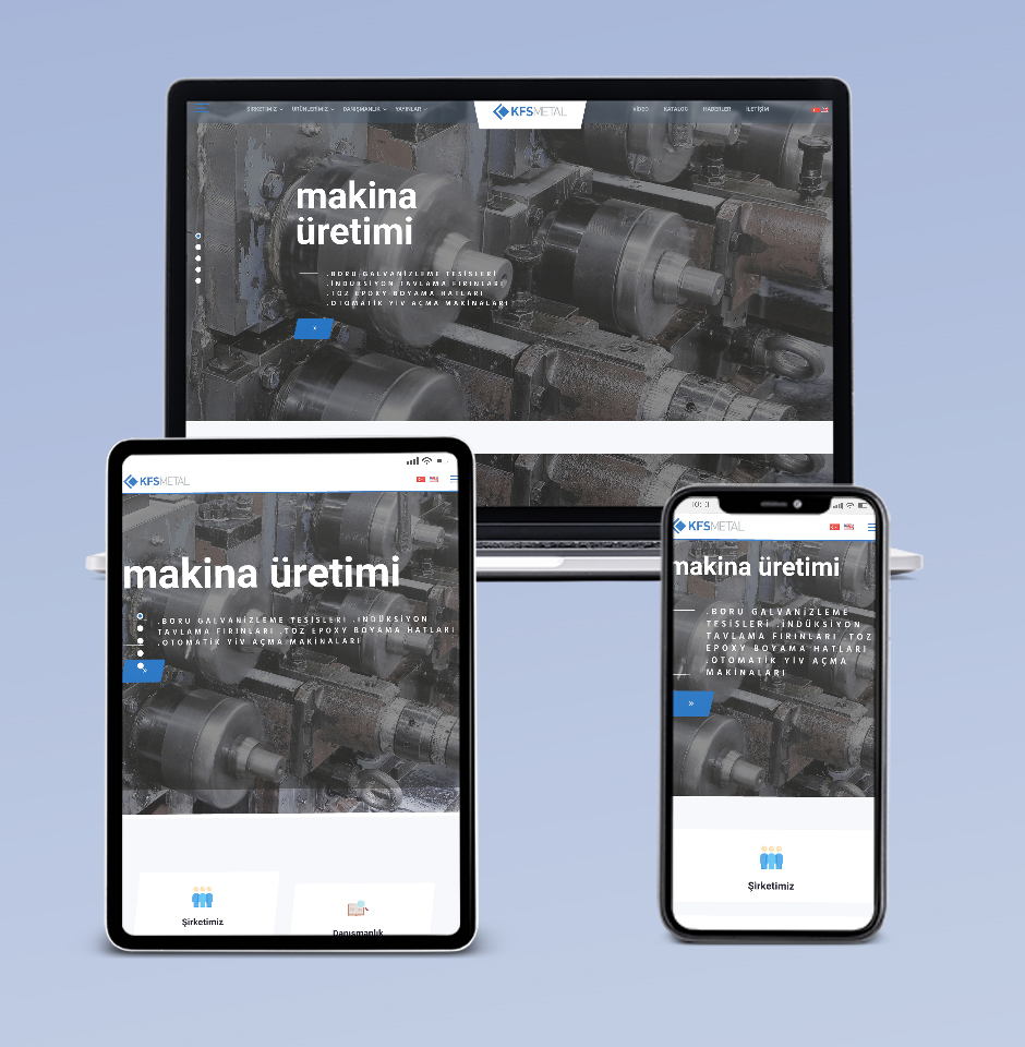KFS Metal Web Tasarım Projesi