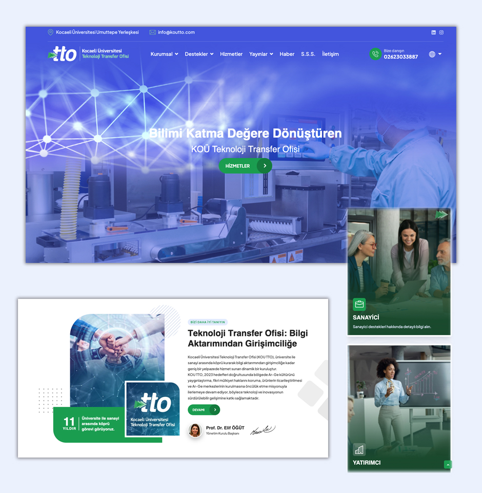 KOU TTO Web Sitesi Yayında