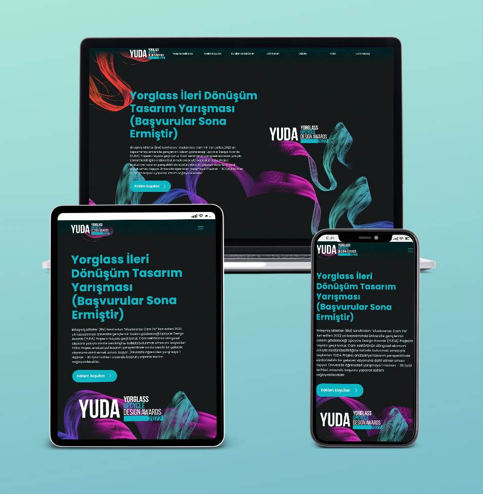 YUDA Tasarım Yarışması Web Sitesi